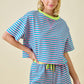 Day + Moon Striped Top (Set)