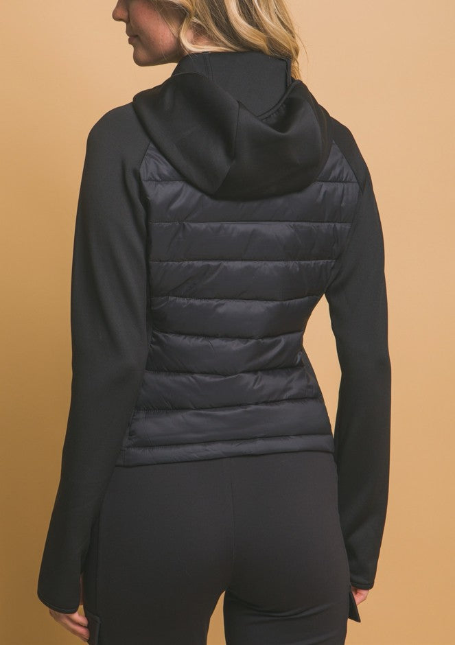 Padded L/S Thumb Hole Jacket