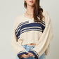 Illa Illa L/S Striped Knit Top
