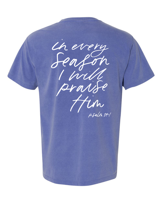 Juniors' In Every Season Comfort Color S/S Tee