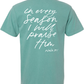 Juniors' In Every Season Comfort Color S/S Tee