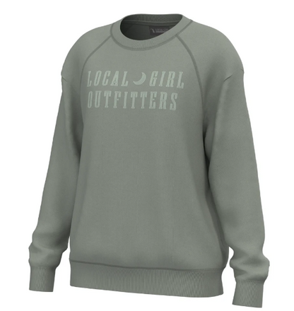 Local Girl L/S Moon Cotton Crewneck