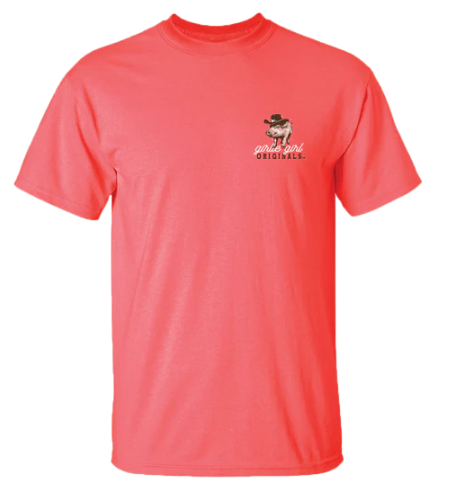 Girlie Girl Bring Home The Bacon S/S (Coral Silk)
