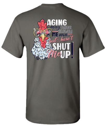 Girlie Girl Aging Shut Up S/S (Charcoal)