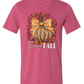 Girlie Girl Thank Fall Pumpkin Flower S/S (Heather Raspberry)