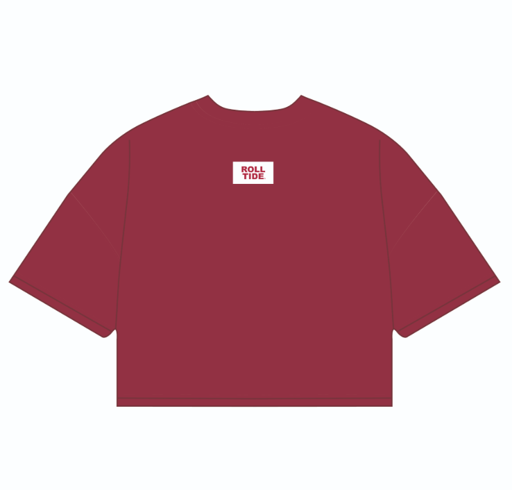 ROLL TIDE Patch Gameday Tee (Crimson/White)