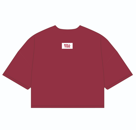 ROLL TIDE Patch Gameday Tee (Crimson/White)