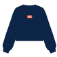 WAR EAGLE Patch Gameday Crewneck (Navy/Orange)
