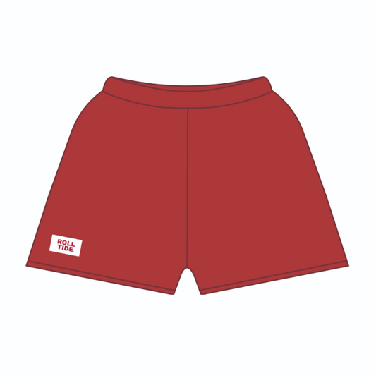 ROLL TIDE Patch Gameday Sweat Short (Crimson/White)