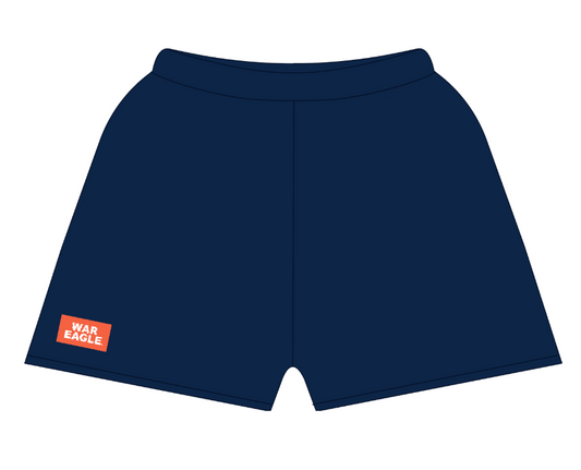 WAR EAGLE Patch Gameday Sweat Short (Navy/Orange)