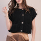 Oversized Button Down Knit Sweater