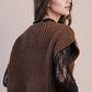 Oversized Button Down Knit Sweater