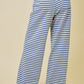 Juniors' Day + Moon Striped Wide Leg Pant