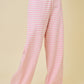 Juniors' Day + Moon Striped Wide Leg Pant