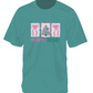 Juniors Southern Fried Cotton Merry & Bright Tee (Seafoam)