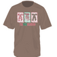 Juniors Southern Fried Cotton Tis The Season Tee (Espresso)