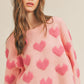 All My Heart Sweater (Sugar Pink)