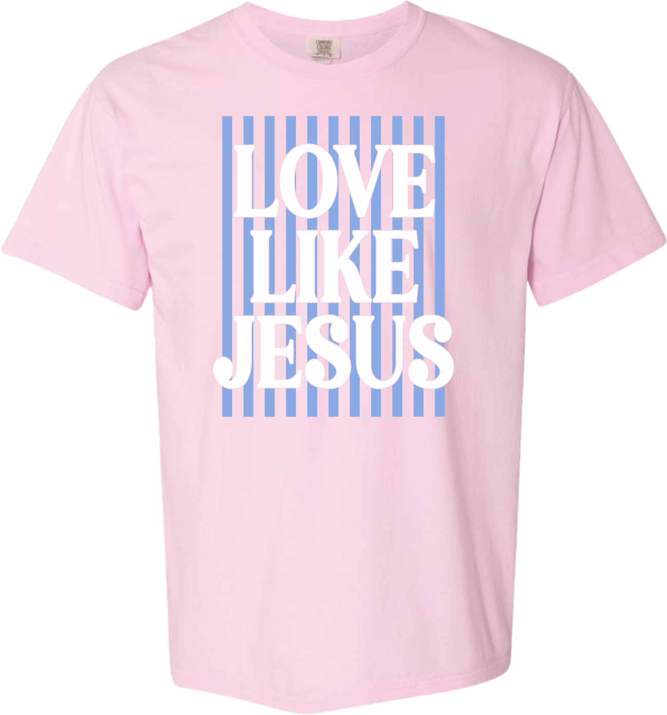 Juniors' LOVE LIKE JESUS Comfort Color S/S Tee