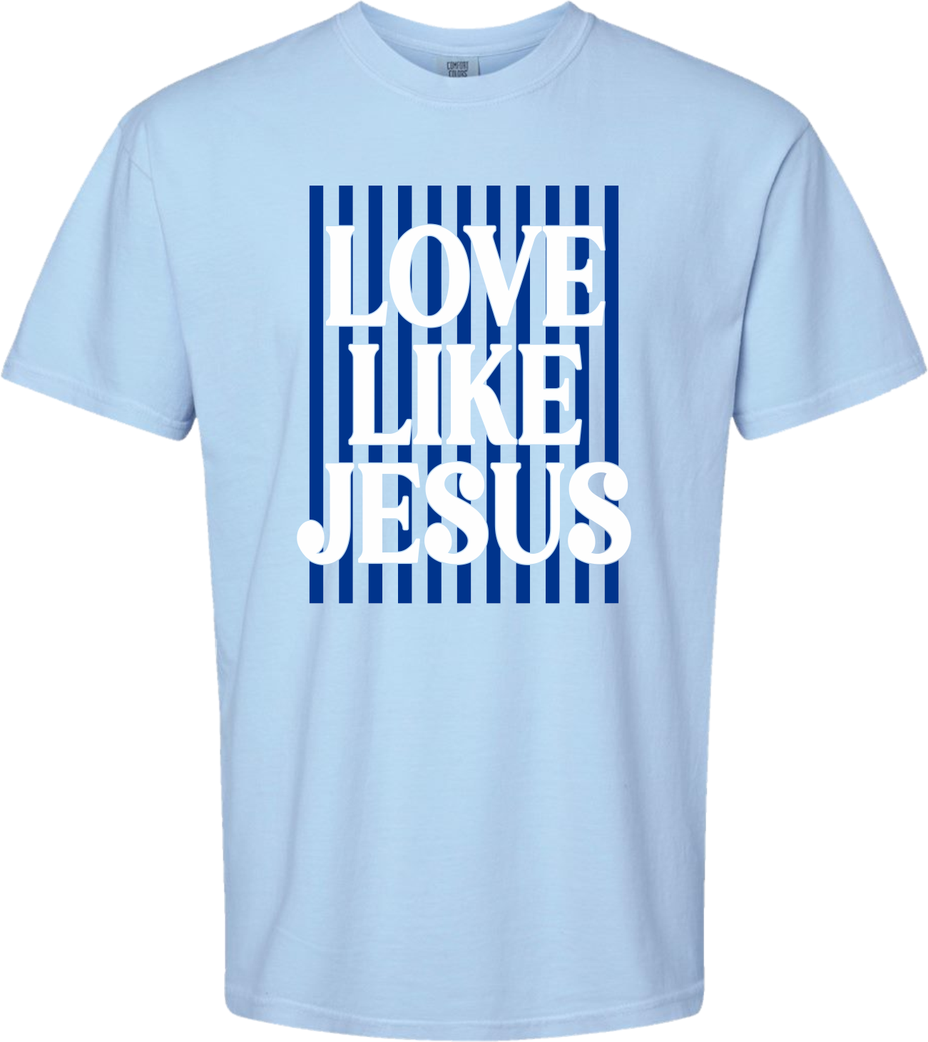 Juniors' LOVE LIKE JESUS Comfort Color S/S Tee
