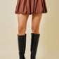 Day + Moon High Waist Bubble Skirt W/Shirring Detail