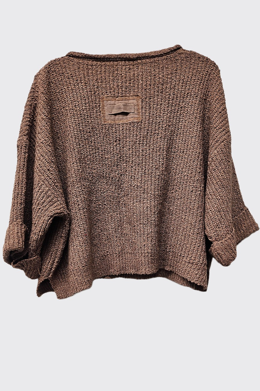 Illa Illa L/S Knit Patch Top