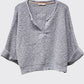 Illa Illa L/S Knit Patch Top