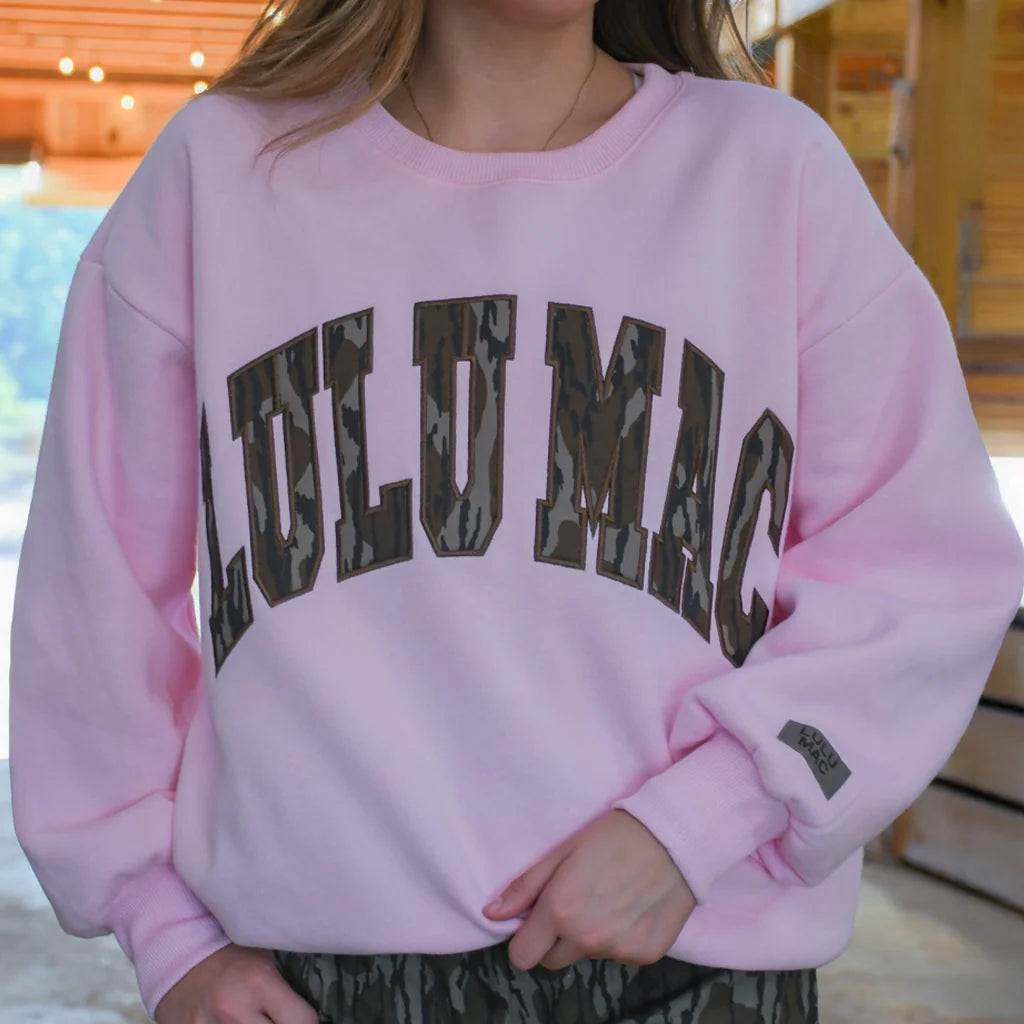 Girlie Girl LULU MAC Mossy Oak Bottomland Sweatshirt