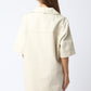 Juniors' Olivaceous V-Neck Mini Dress (Natural)