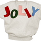 Juniors' Royce Apparel Jolly Flannigan Crewneck Sweatshirt (Ash Grey)
