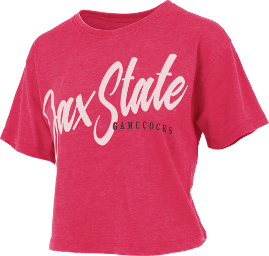 Royce Apparel Jax State Gamecocks Vintage Waist Length Hometeam (Red)