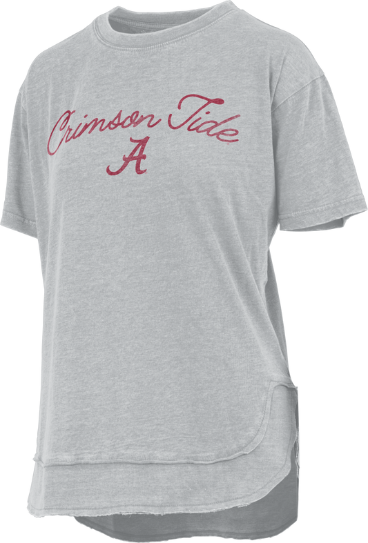 Royce Apparel Crimson Tide (A) Faye Poncho Top (Grey)