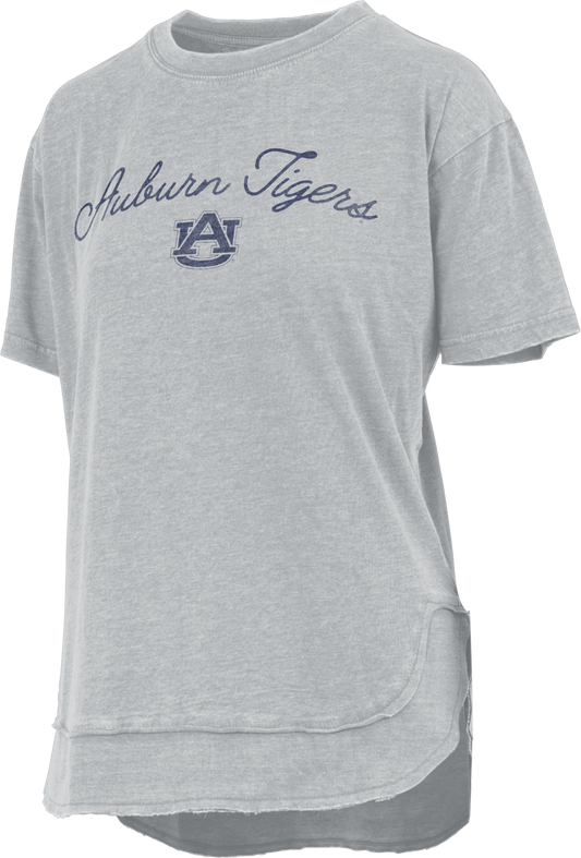 Royce Apparel Auburn Tigers Faye Poncho Top (Grey)