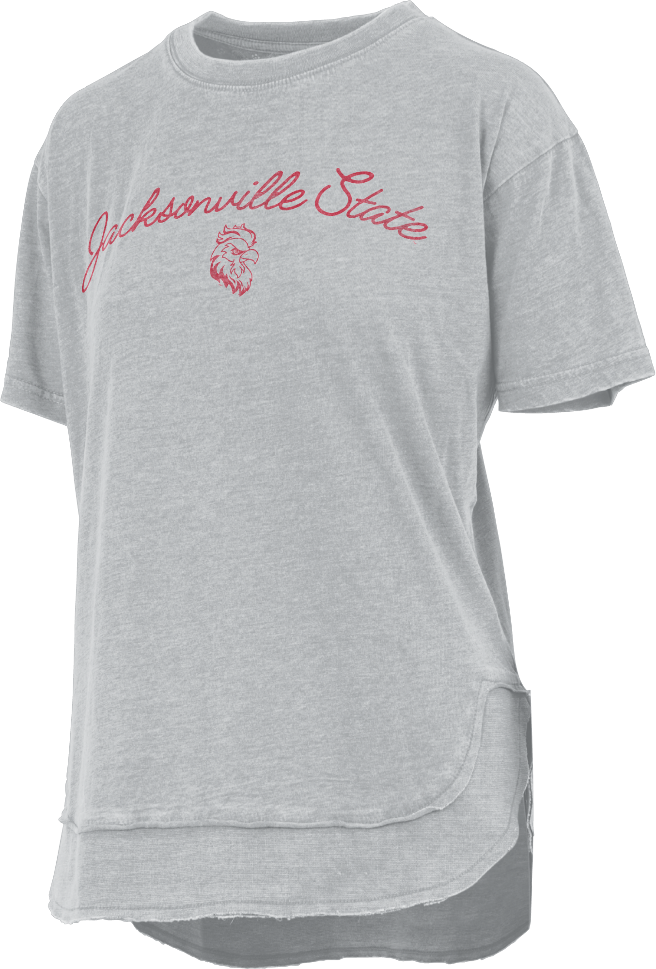Royce Apparel Jacksonville State Faye Poncho Top (Grey)