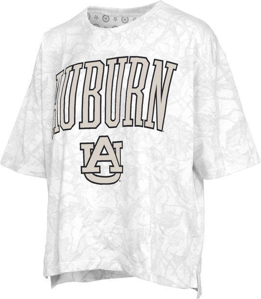 Royce Apparel AUBURN (AU) "SOUTHLAWN LOGO SHETT" (Icy Woodland)