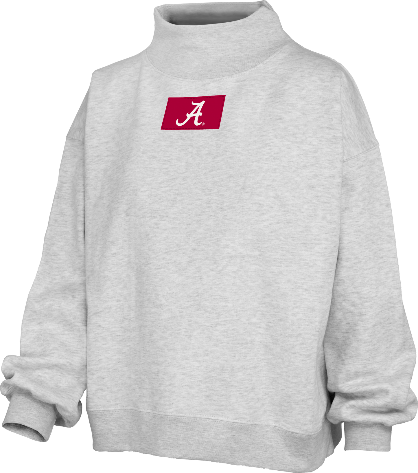 Royce Apparel (A) Patch Logo Mockneck (Ash Grey)