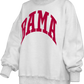 Royce Apparel ALABAMA/BAMA Reversible Mockneck (Ash)