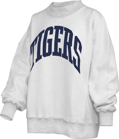 Royce Apparel (Auburn) WAR DAMN/TIGERS Reversible Mockneck (Ash)