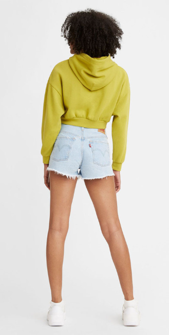 Juniors Levi's 501 Original High-Rise Cut-Off Jean Short (Ojai Top)