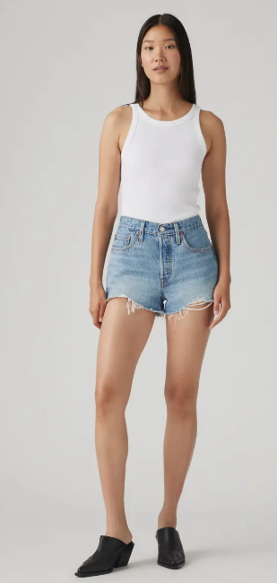 Juniors Levi's 501 Original Short (Switch Stitch)