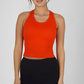 Juniors' 90 Degree Ribbed Tank W/Padded Bra