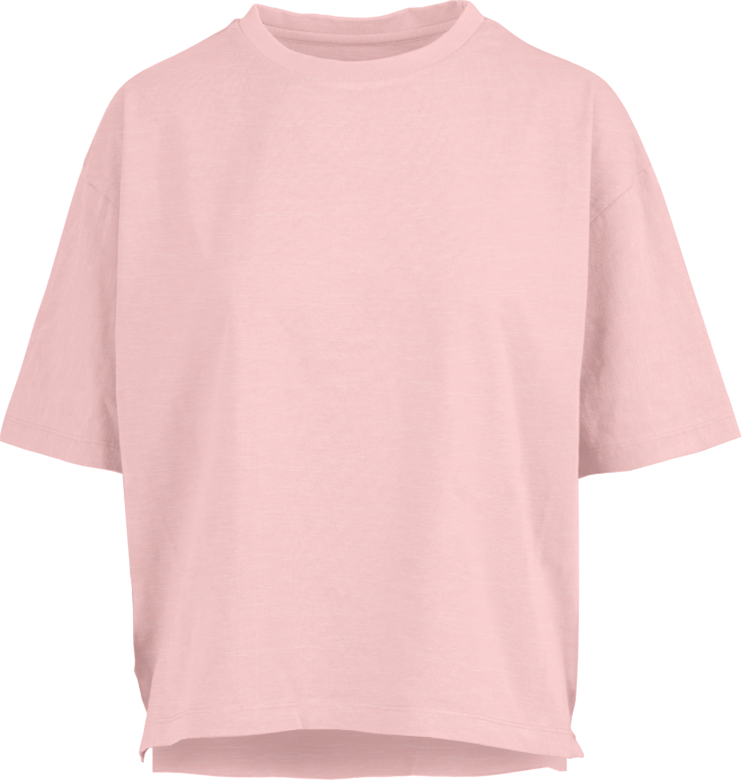 Juniors' Royce Apparel Solid Motley Waist-Length Crew S/S Tee