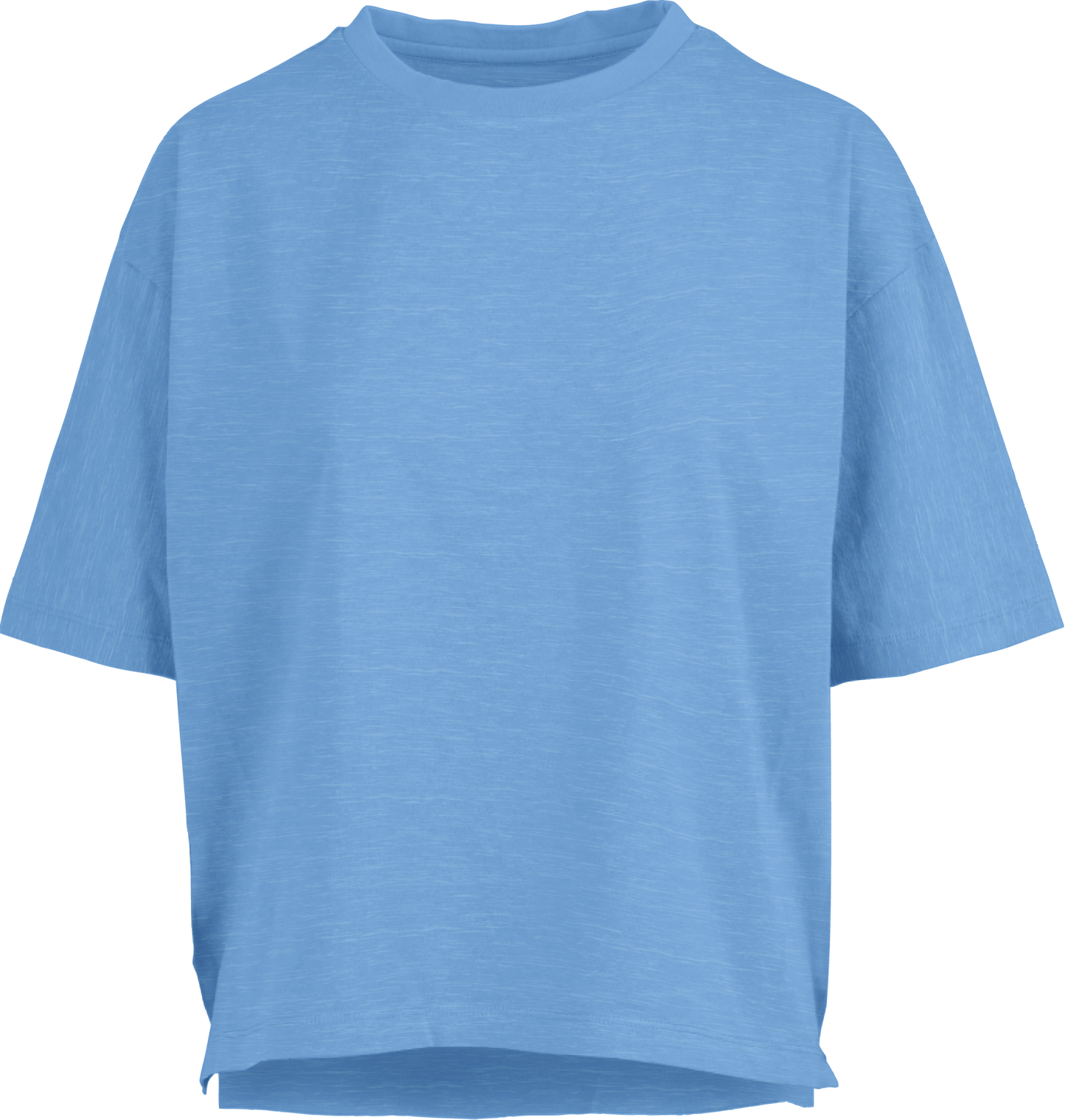 Juniors' Royce Apparel Solid Motley Waist-Length Crew S/S Tee