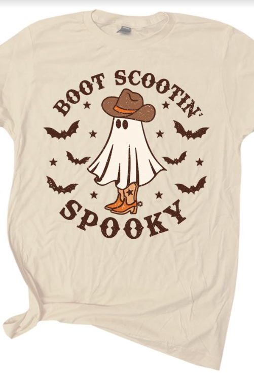 Boot Scootin Spooky S/S (Natural)