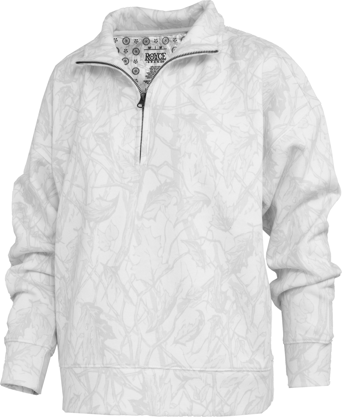 Royce Apparel Chase Camo 1/4 Zip