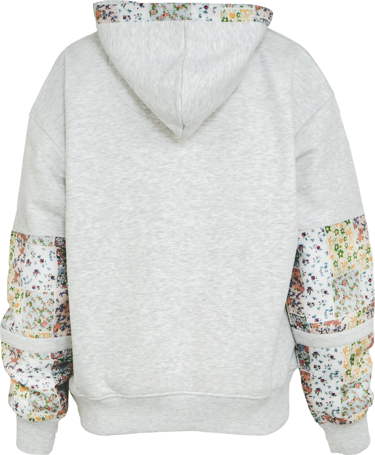 Royce Apparel Patchwork Hoodie Granny (Ash)