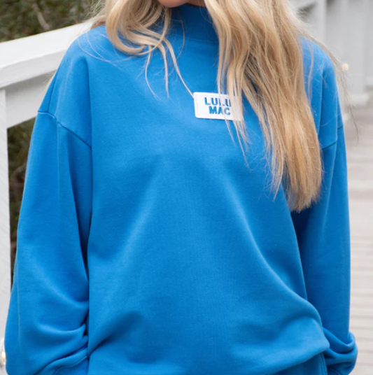 Girlie Girl LULU MAC L/S Terry Cloth Top