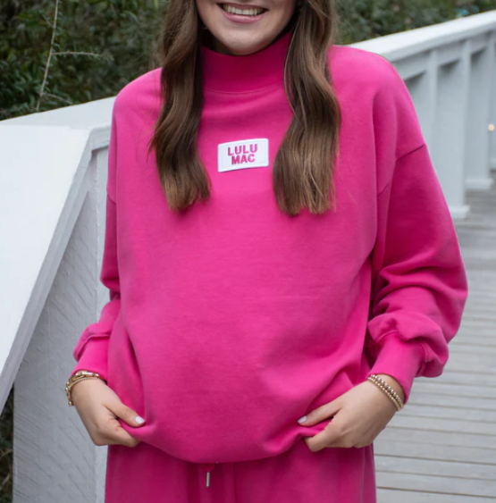 Girlie Girl LULU MAC L/S Terry Cloth Top