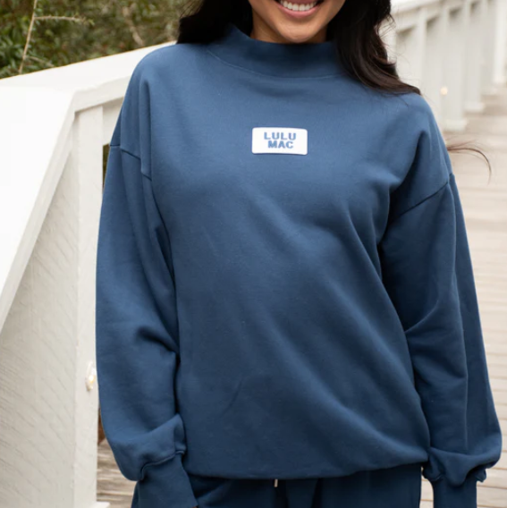 Girlie Girl LULU MAC L/S Terry Cloth Top