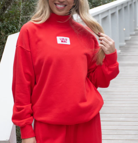 Girlie Girl LULU MAC L/S Terry Cloth Top