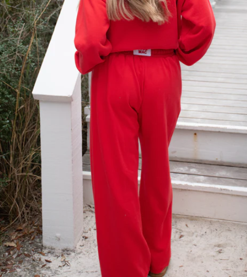 Girlie Girl LULU MAC Terry Cloth Pant